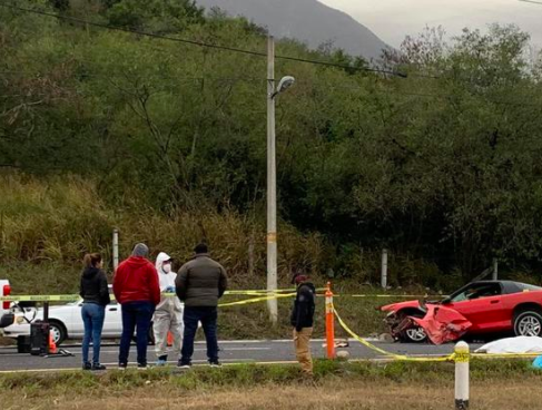 Muere joven tras accidente vial en Allende. Foto: Agustín Martínez.