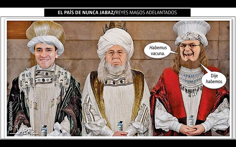 Reyes Magos adelantados.