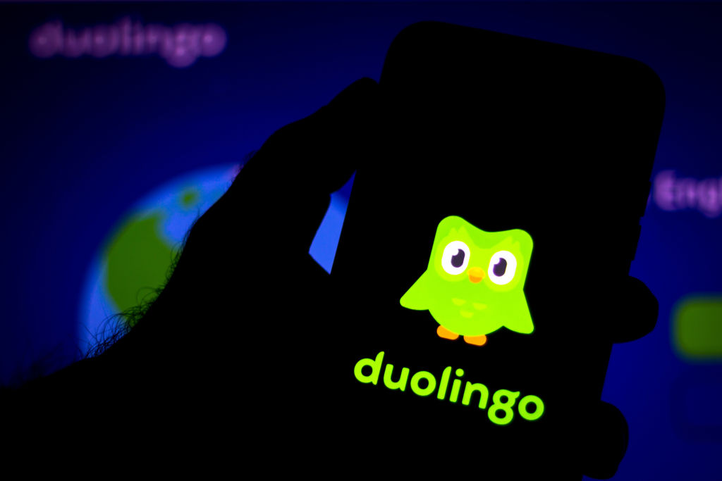 Aplicación para el aprendizaje de idiomas: Duolingo.