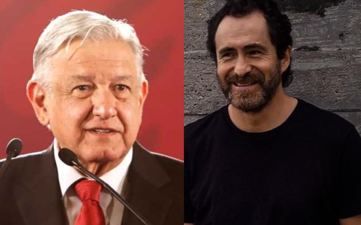 Demián Bichir refrenda apoyo al presidente Andrés Manuel López Obrador. (Especial)