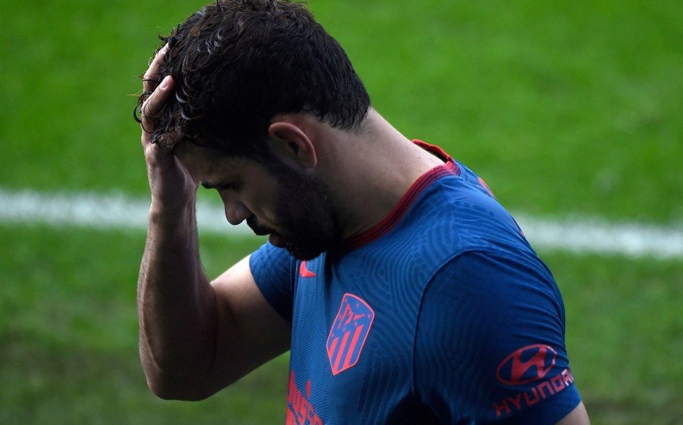 Diego Costa, jugador del Atlético de Madrid (AFP)
