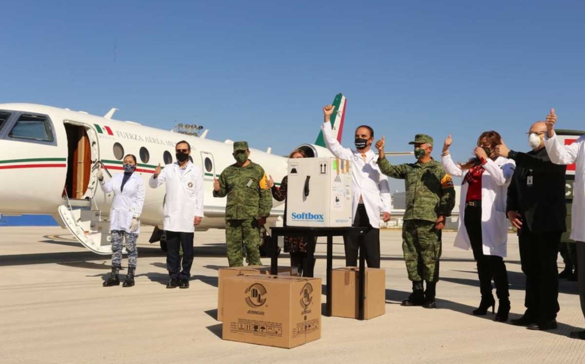 Llega nuevo lote de vacunas anticovid a Nuevo León