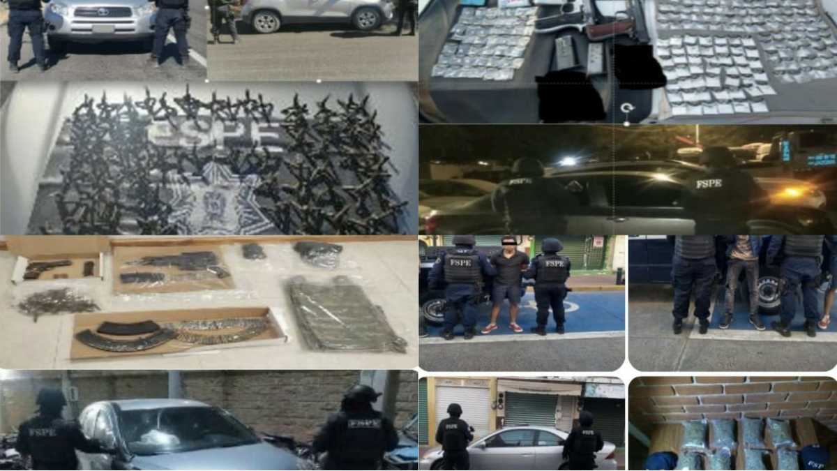 Aseguran varias dosis de droga en una semana