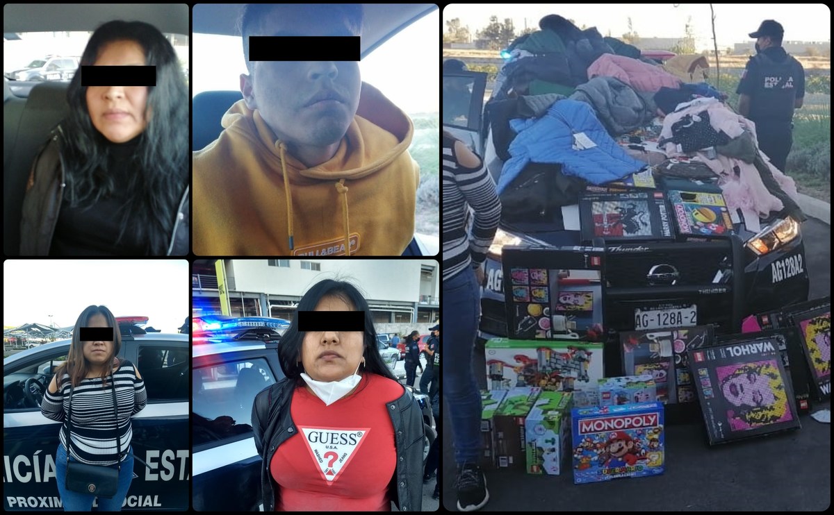 Autoridades indicaron que tres mujeres se habían salido sin hacer el pago de la mercancía. (Liberto Ureña)