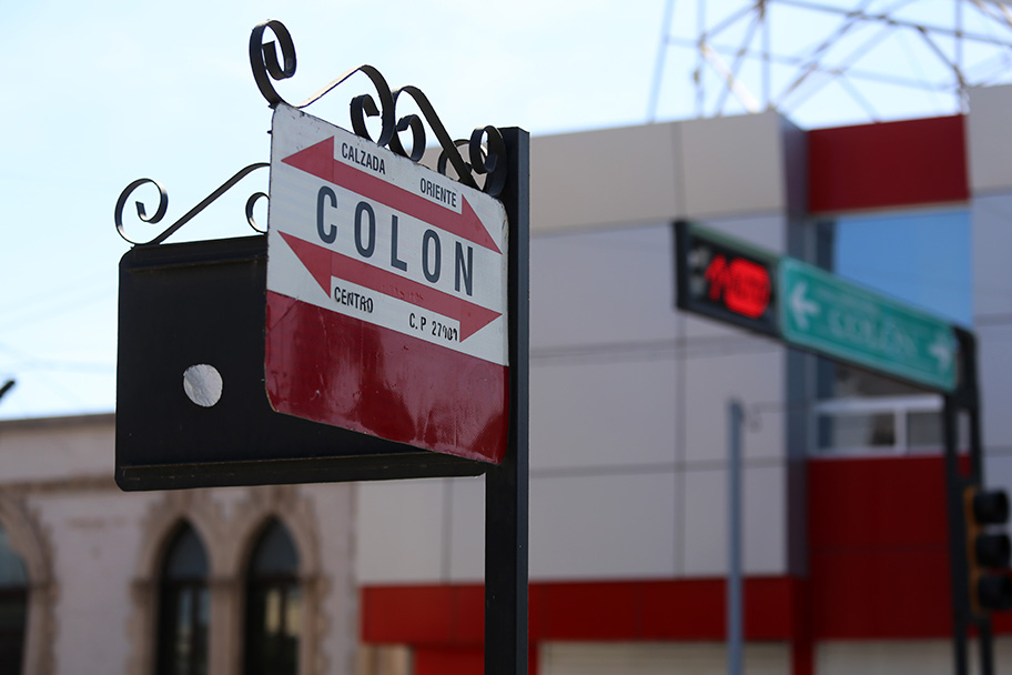Calzada Colón. (Mauricio Román)