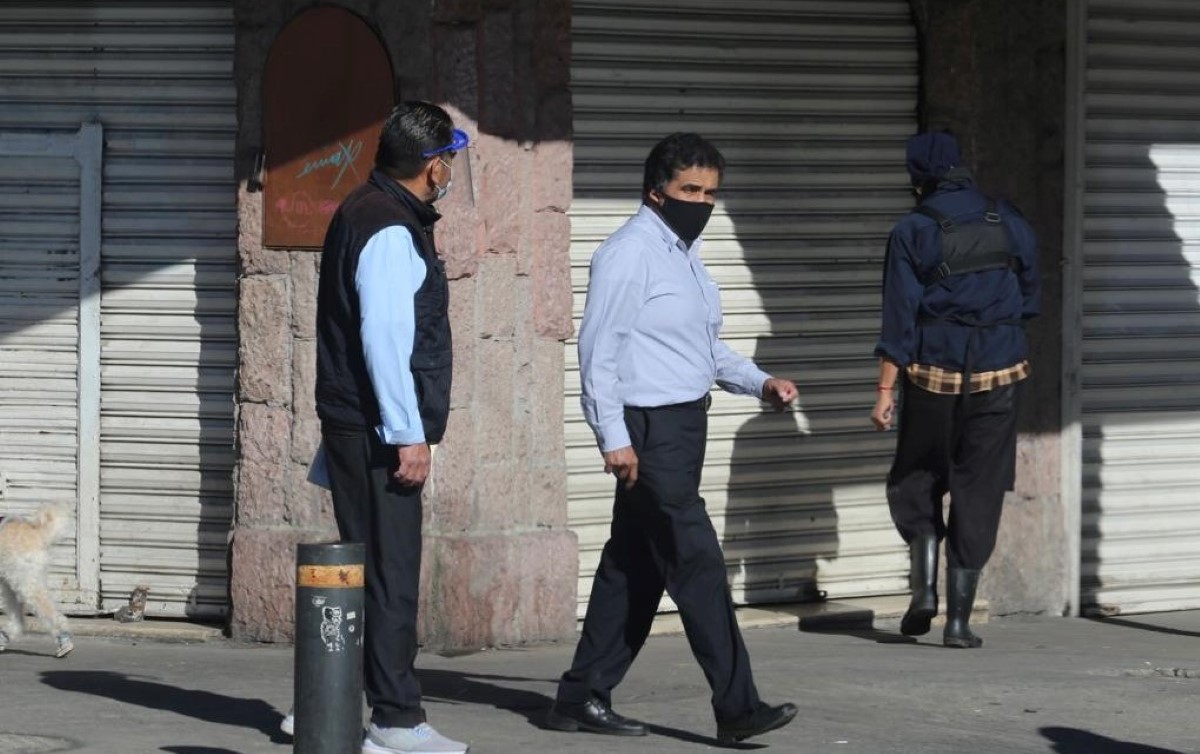 López -Gatell dijo que en CdMx y Edomex hubo una reducción en la curva epidemiológica. | Jorge Carballo