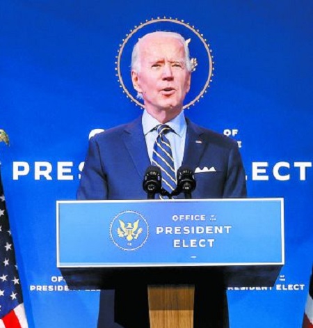 El presidente electo prometió regresar a su país a la OMS. Jonathan Ernst Reuters