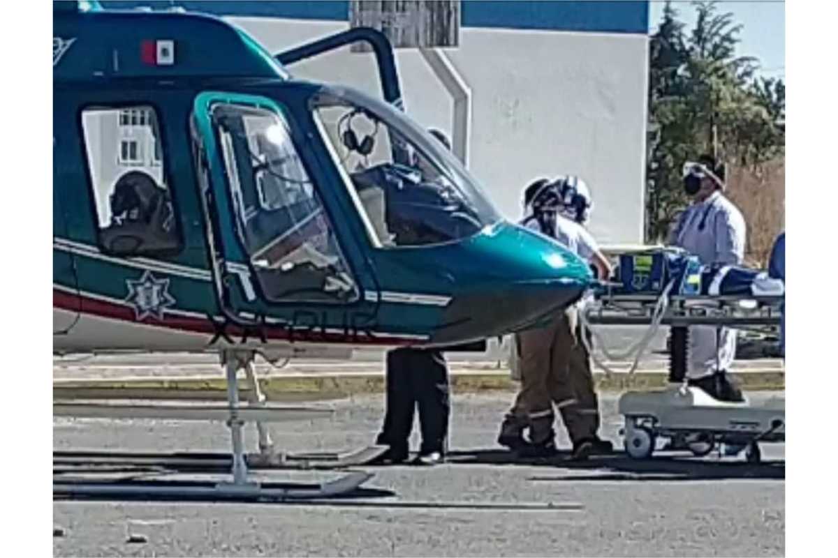 Lo trasladaron al Centro Nacional de Investigación y Atención a Quemados. (Especial)