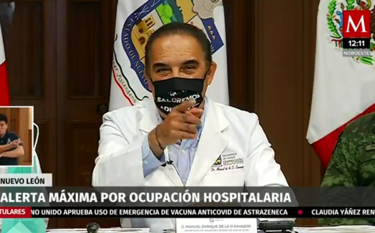 Alerta máxima por ocupación hospitalaria en Nuevo León
