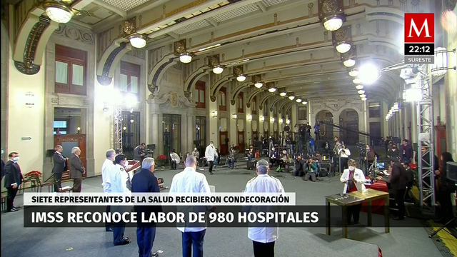 980 hospitales reciben condecoración Miguel Hidalgo