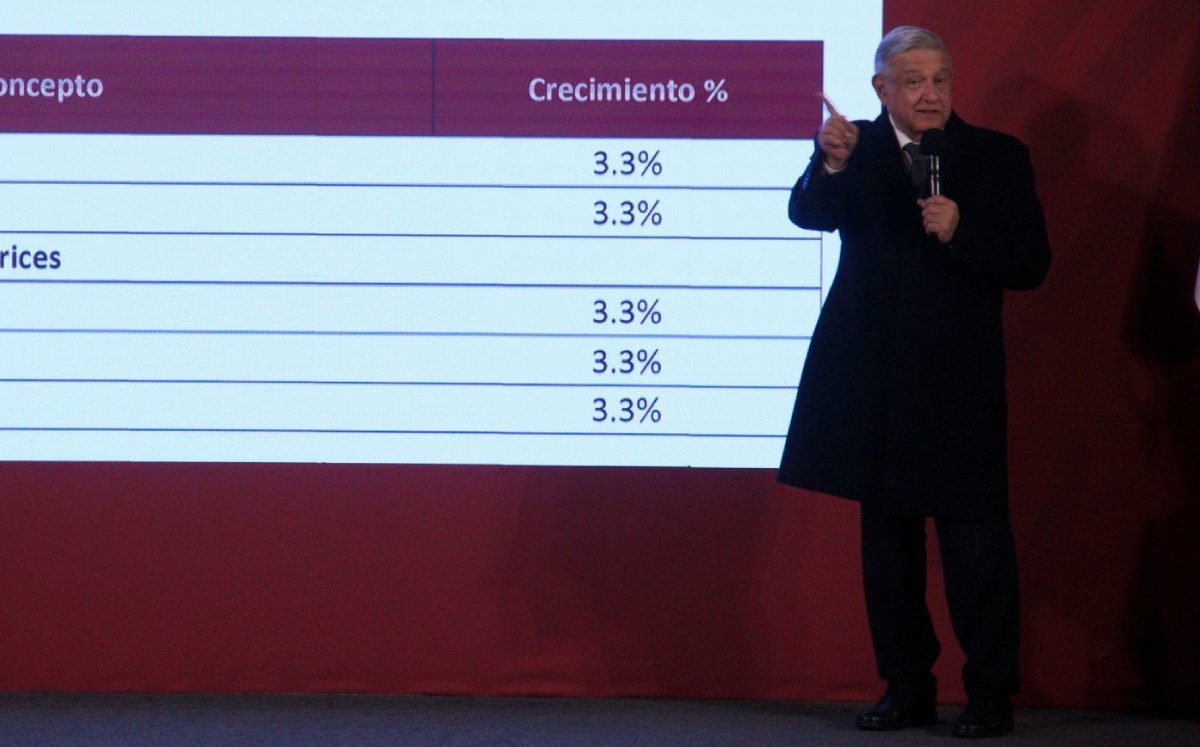 El Presidente en su última conferencia matutina del año.