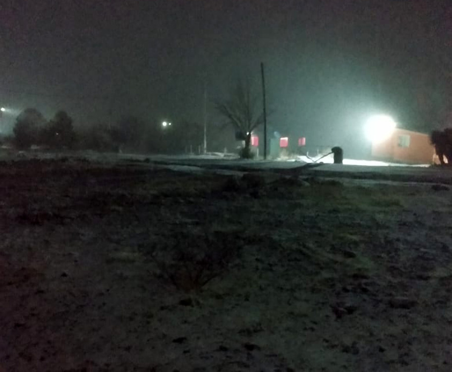 La entrada del Frente Frío Número 24, trajo a Coahuila temperaturas congelantes. (Especial)