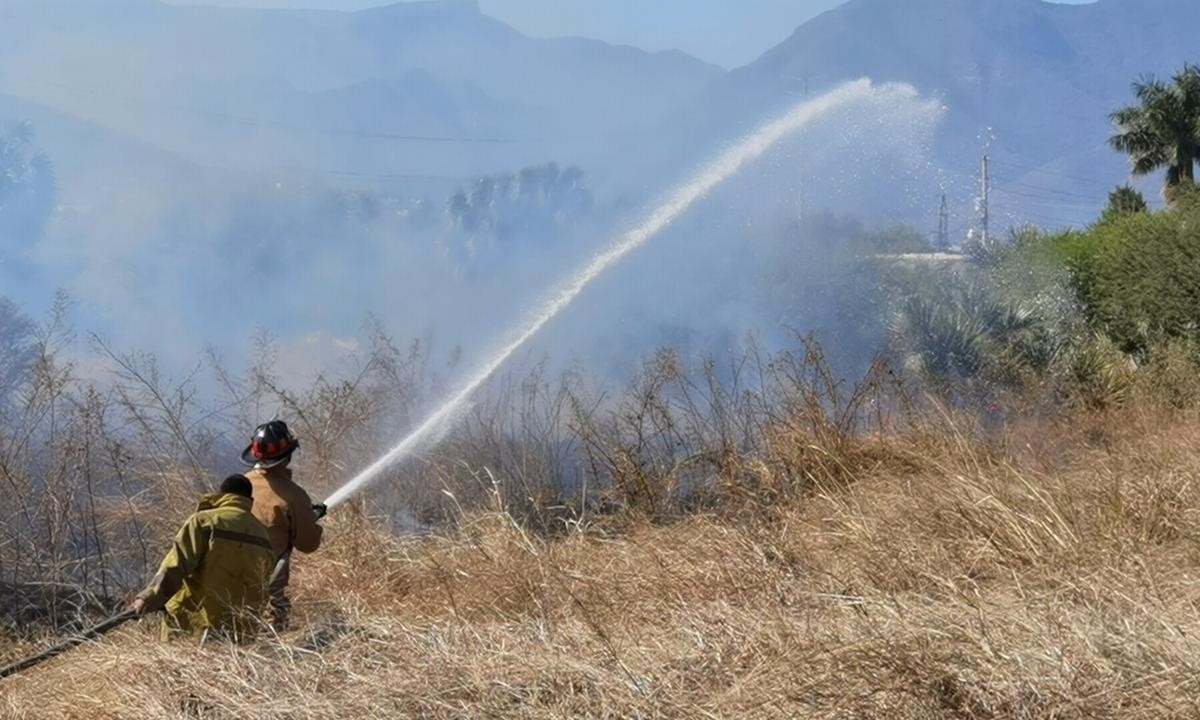 Incendios en Ciudad Victoria. (Cortesía)