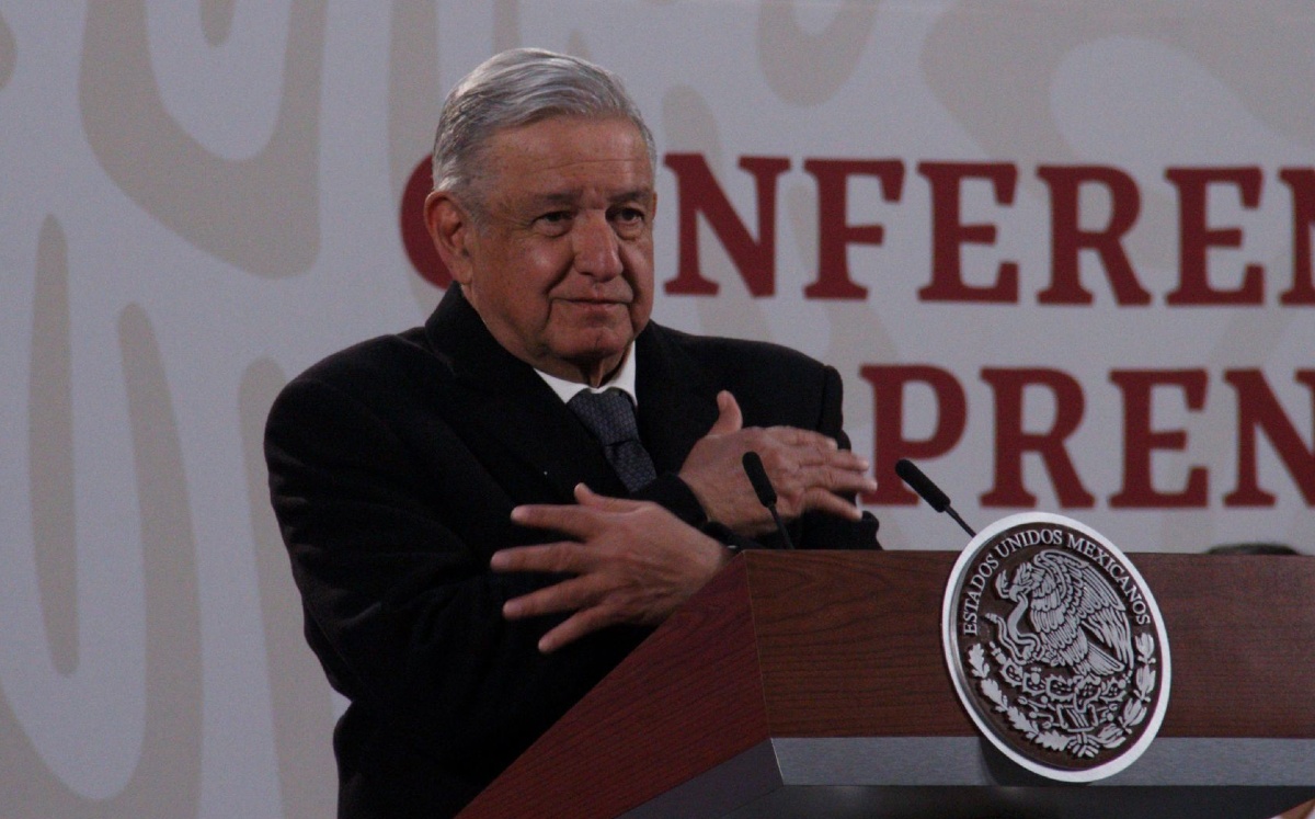 El presidente Andrés Manuel López Obrador en La Mañanera. (Cuartoscuro)