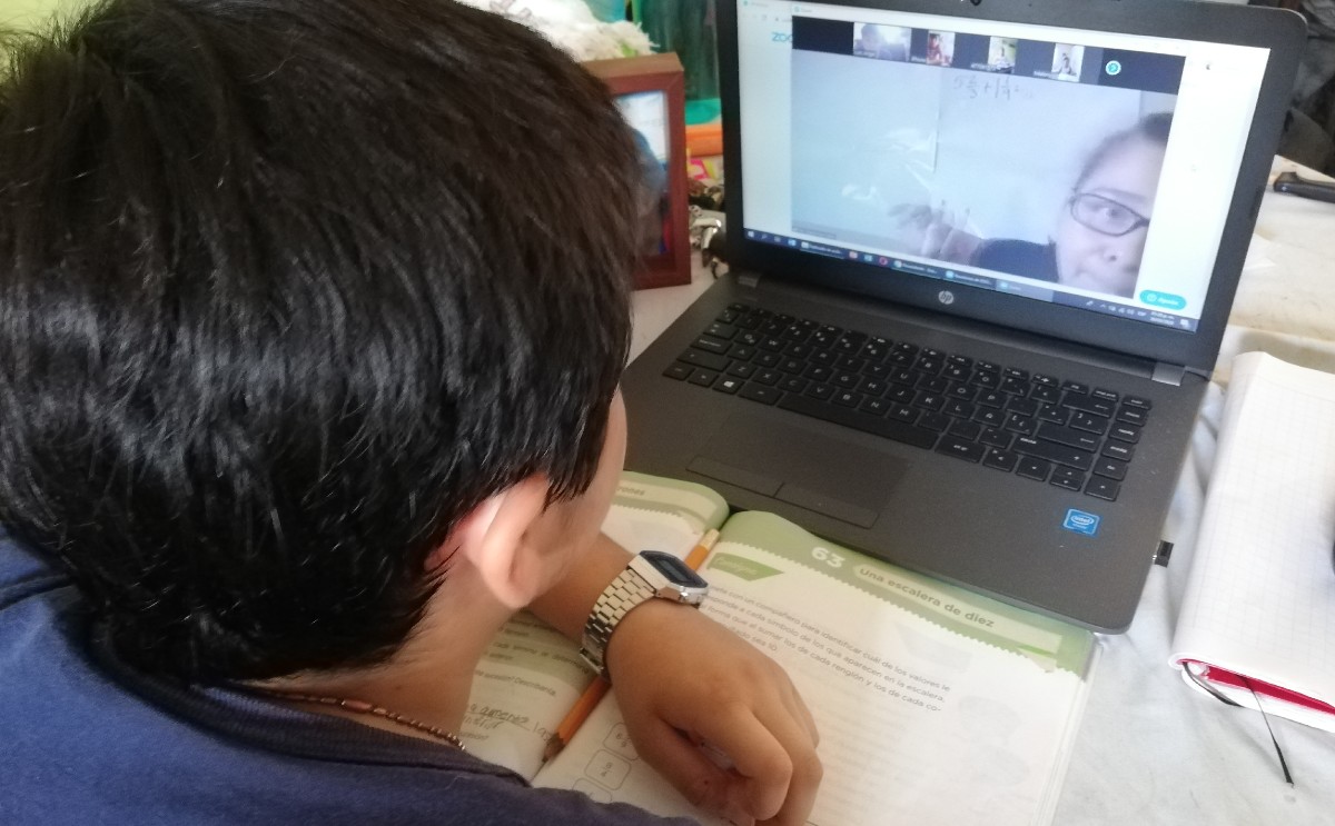 Regreso a clases en línea en Tamaulipas (Foto/Yazmín Sánchez)