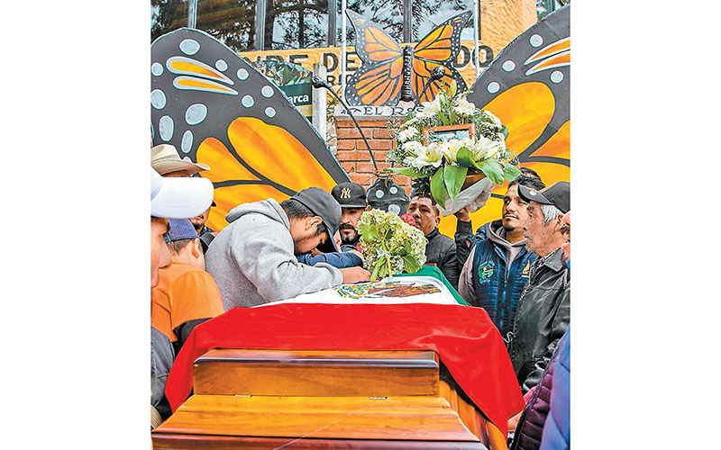El ecologista Homero Gómez fue encontrado muerto a principios del año. (AFP)