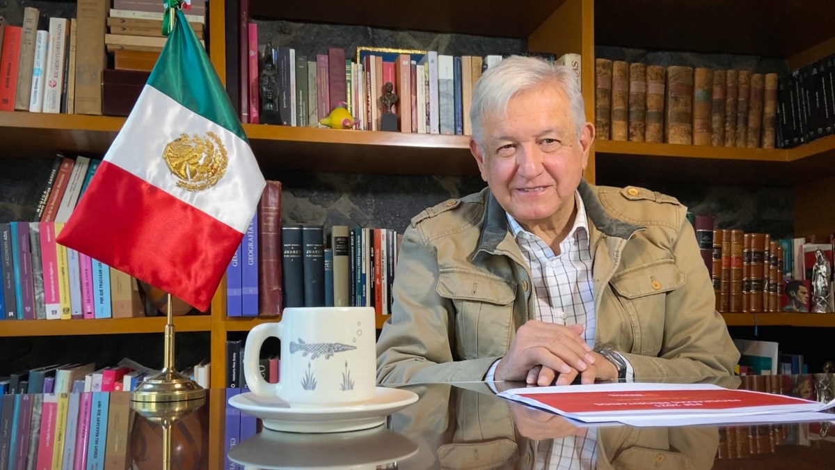 2021 será el año oficial de la Independencia, pero también el de la esperanza en el porvenir. (Tomada de @lopezobrador_)