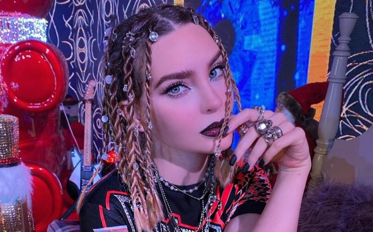 Belinda recibe el 2021 con sensual baile en bikini (Instagram).