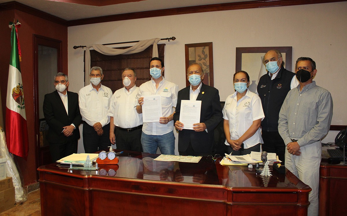 UAT firma convenio con Asociación Mexicana de Hoteles. (Cortesía)