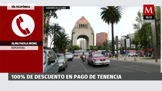 Gobierno de CdMx otorgará 100 por ciento de descuento en pago de tenencia vehicular