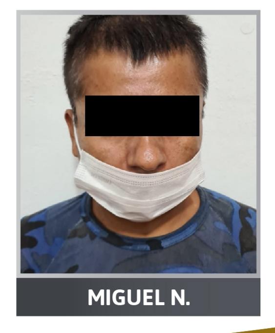 Miguel N. de 41 años de edad. (Especial)
