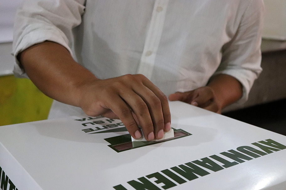 Votaciones en Durango. (Rolando Riestra/Archivo)