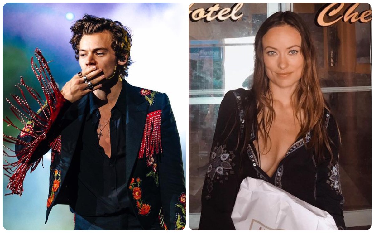Harry Styles y Olivia Wilde (Instagram).