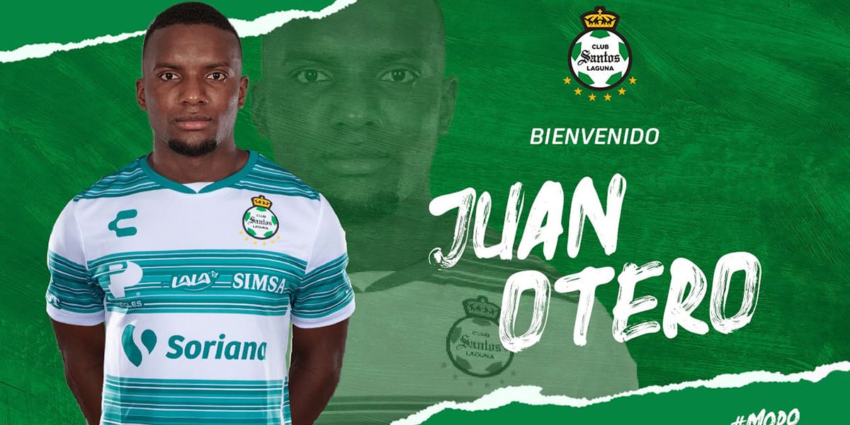 Juan Otero de 25 años llegará a Santos Laguna para reforzar la delantera. (Especial)