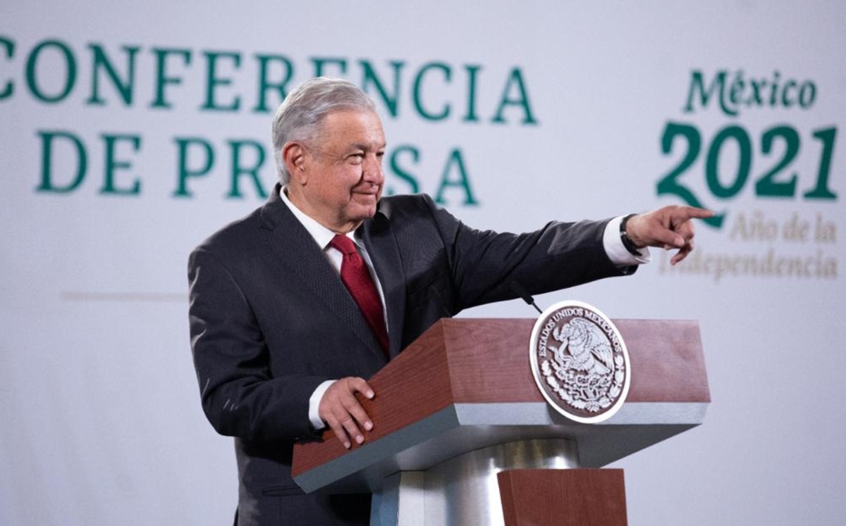 El presidente Andrés Manuel López Obrador en La Mañanera del 4 de enero. (Cortesía)