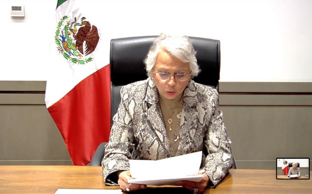 Sánchez Cordero deseó éxito a Martha Bárcena tras anunciar su retiro. (Especial)