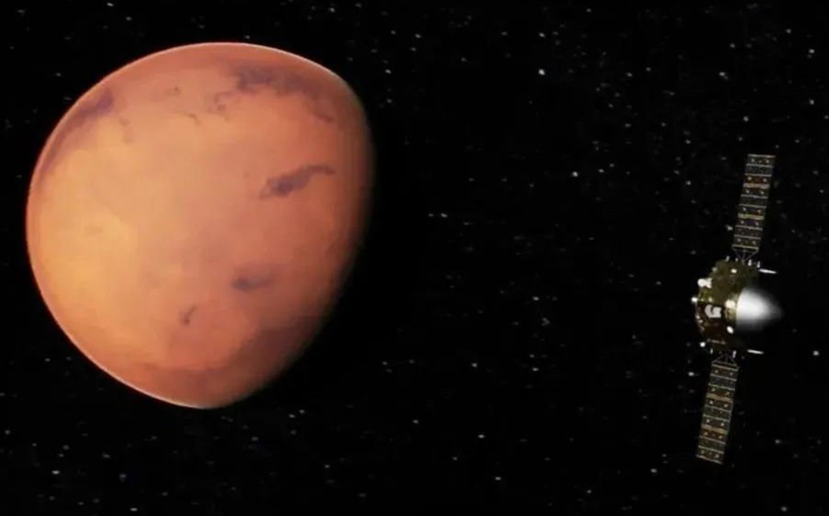 Sonda china Tianwen-1 entrará en la órbita de Marte en febrero (CNSA)