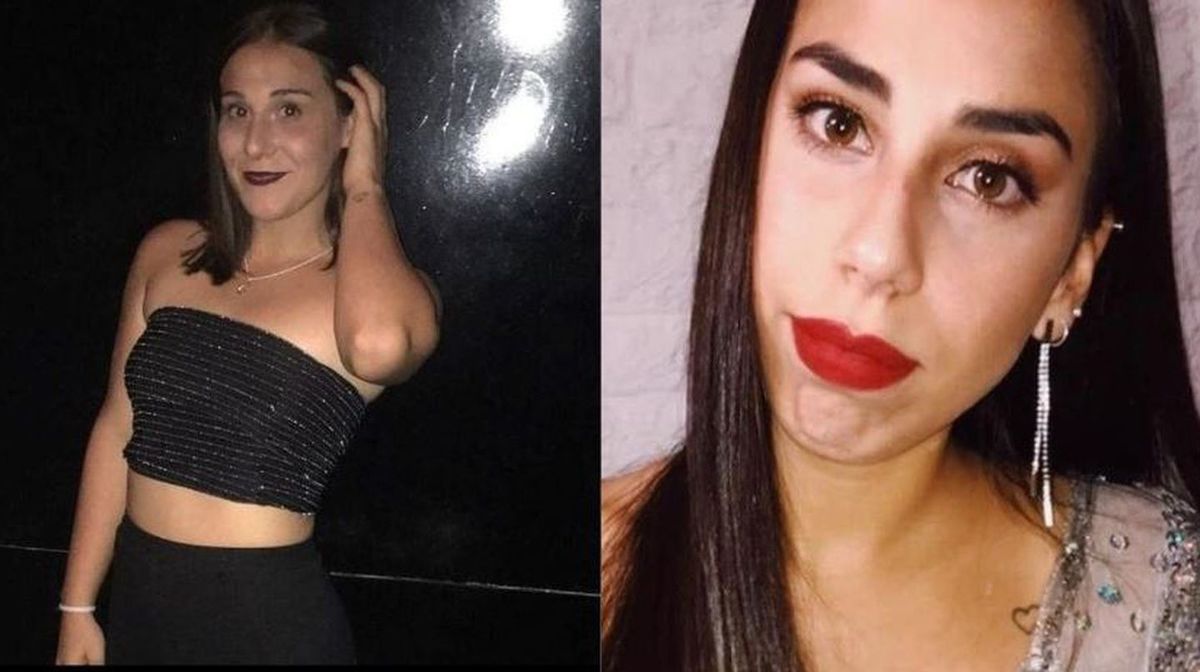 Eliana Benítez y Candela Martínez Bonaldi murieron en el mismo accidente. | Foto publicada por TN