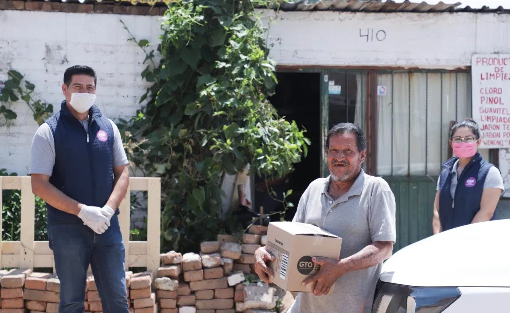 Entregan en Guanajuato más de 300 mil apoyos alimentarios en 2020