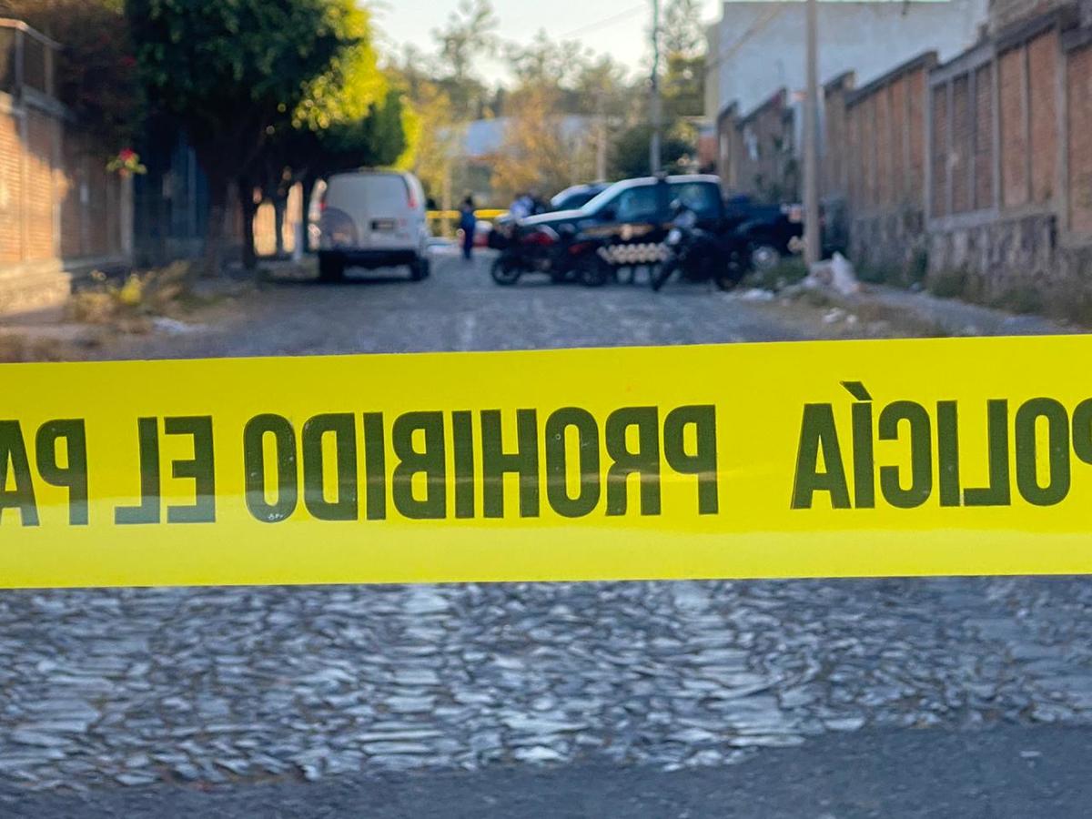 Los hechos ocurrieron en el cruce de las calles Ahuehuetes y Copal.