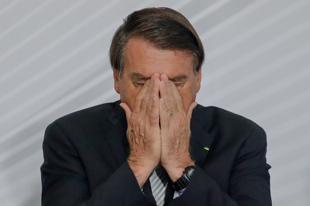 El presidente de Brasil, Jair Bolsonaro, decidió poner por encima la economía que la pandemia de covid-19. (AFP)