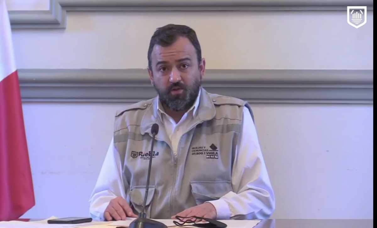 René Sánchez Galindo, secretario de gobernación municipal. (Angélica Tenahua)