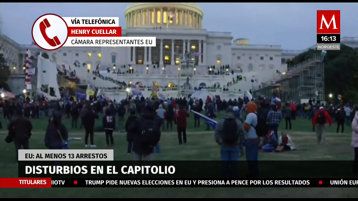 Congresista Henry Cuéllar narra cómo fue irrupción a Capitolio; Trump debe aceptar responsabilidad, dice