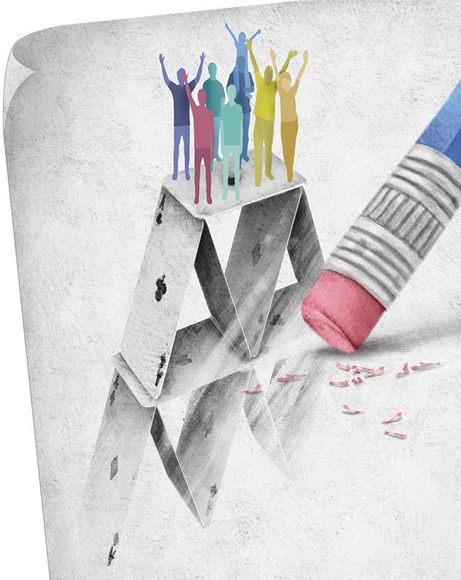 El discurso sobre la destrucción prescinde de la definición para situarse sólo en el sobreentendido.