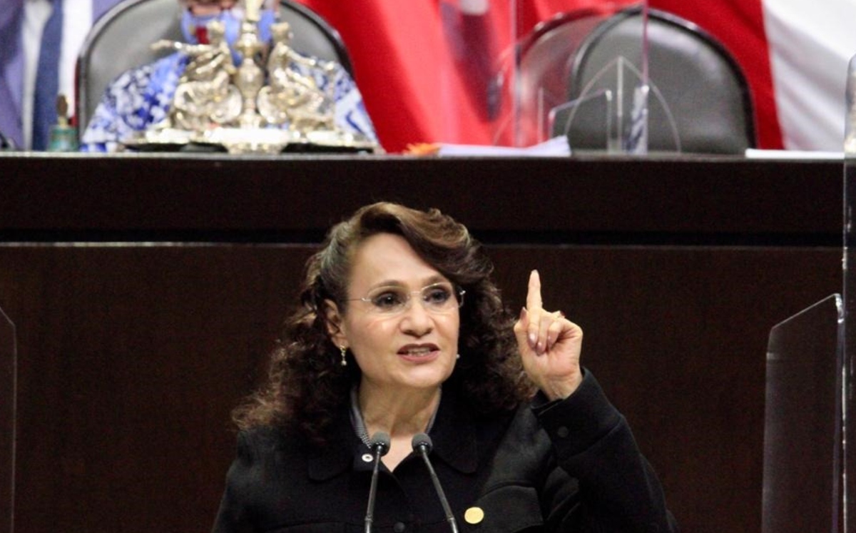 Dolores Padierna, vicepresidenta de la Cámara de Diputados. (Cortesía)