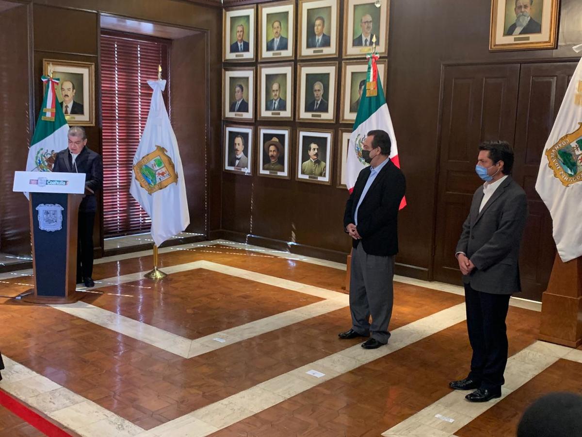 Enrique Martínez y Morales y Fernando de las Fuentes Hernández, son los nuevos titulares. (Especial)