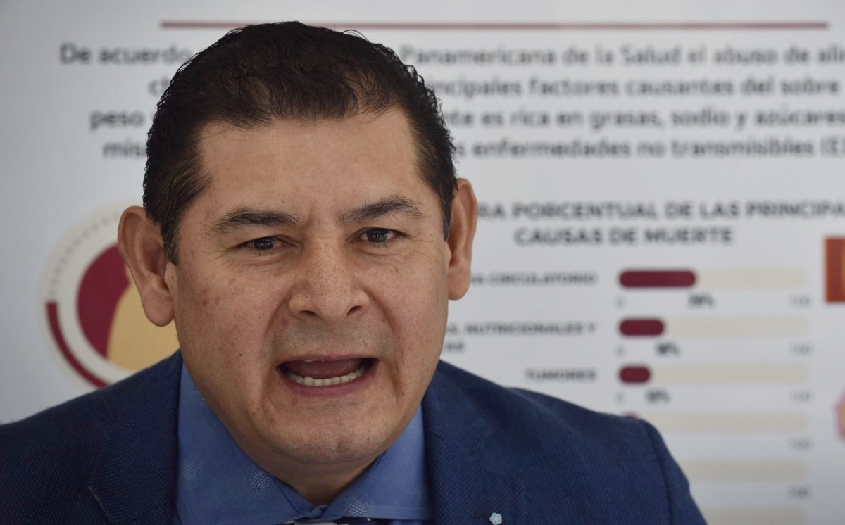 El presidente de la Comisión de Hacienda del Senado, Alejandro Armenta. (Cuartoscuro)