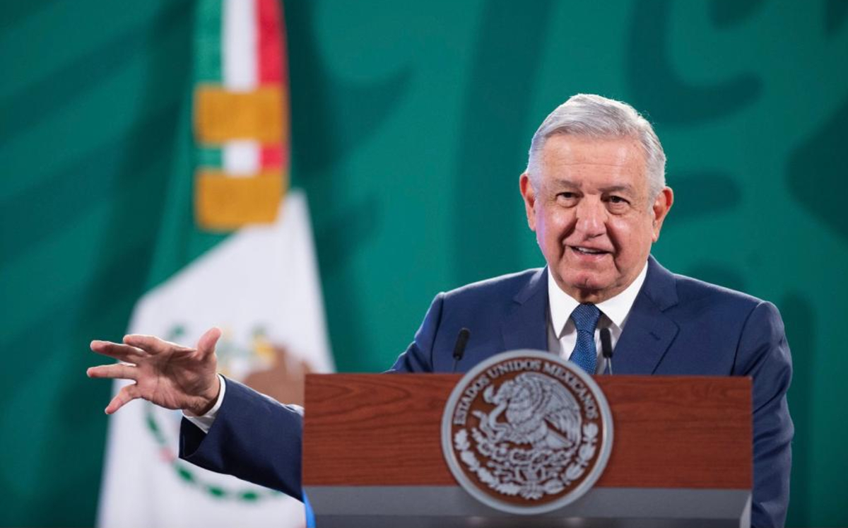El Presidente de México ofreció su conferencia matutina desde Palacio Nacional. (Cortesía)