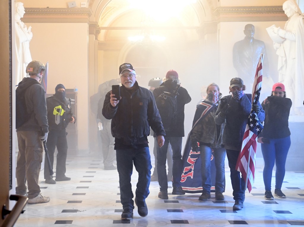 Los simpatizantes de Donald Trump invadieron el Capitolio | AFP