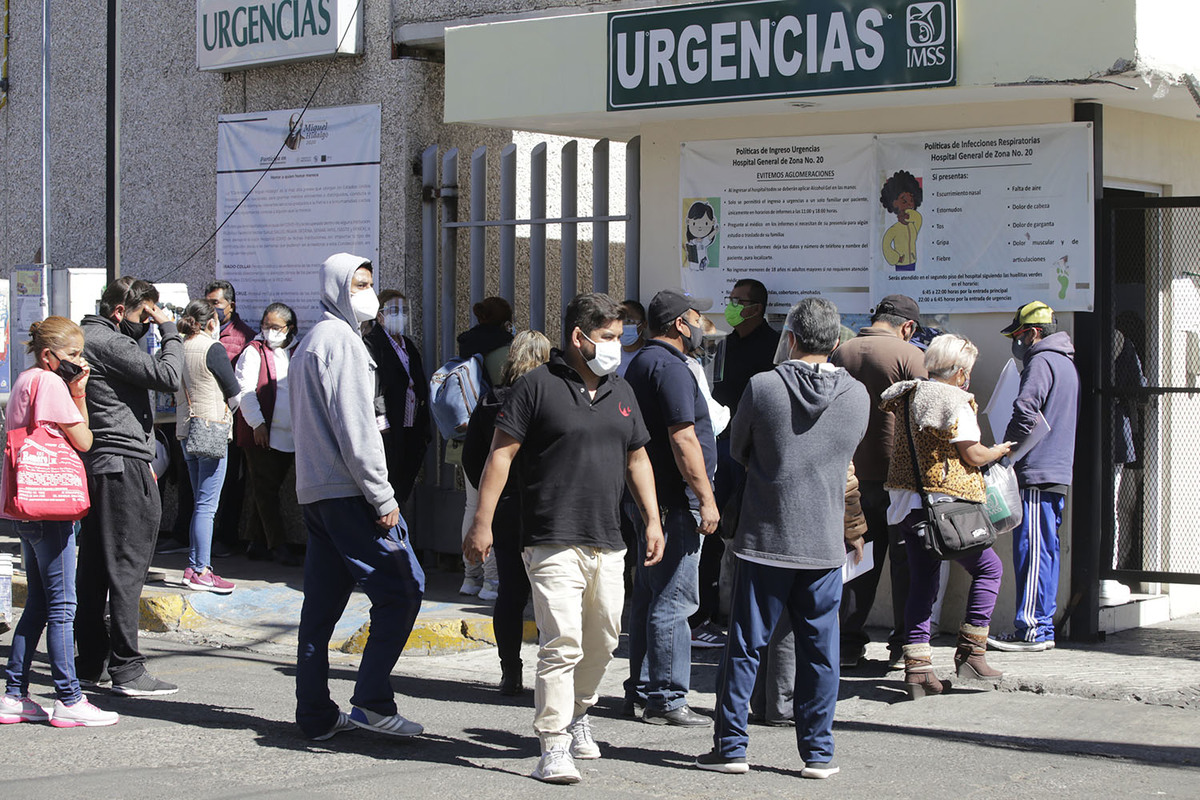 Sin espacio 16 hospitales para covid en Puebla. (Agencia Enfoque)
