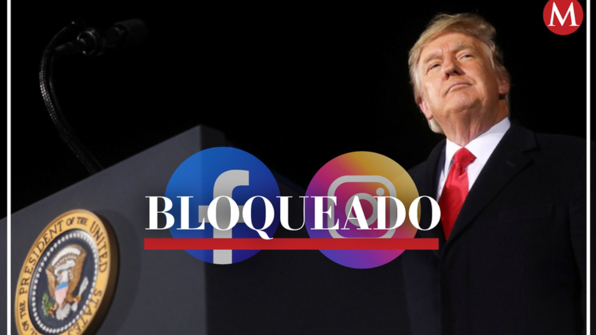 Facebook e Instagram mantienen bloqueo a cuentas de Trump hasta que deje la presidencia