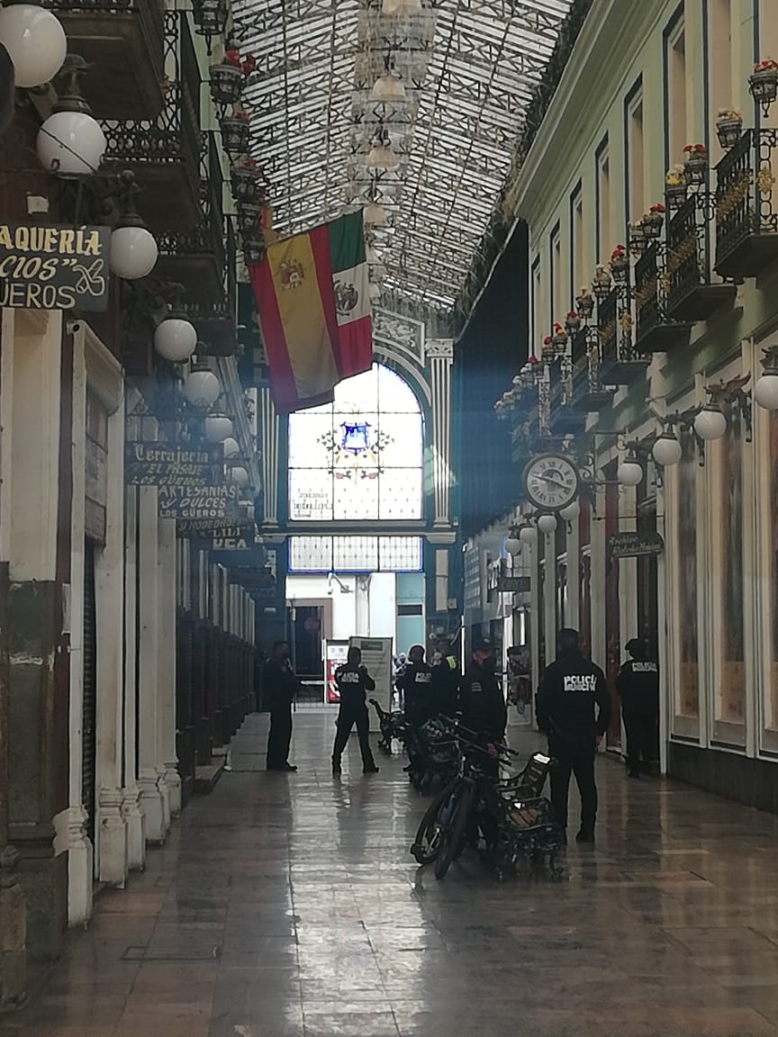 Antiguo Pasaje del Ayuntamiento de Puebla. (Especial)