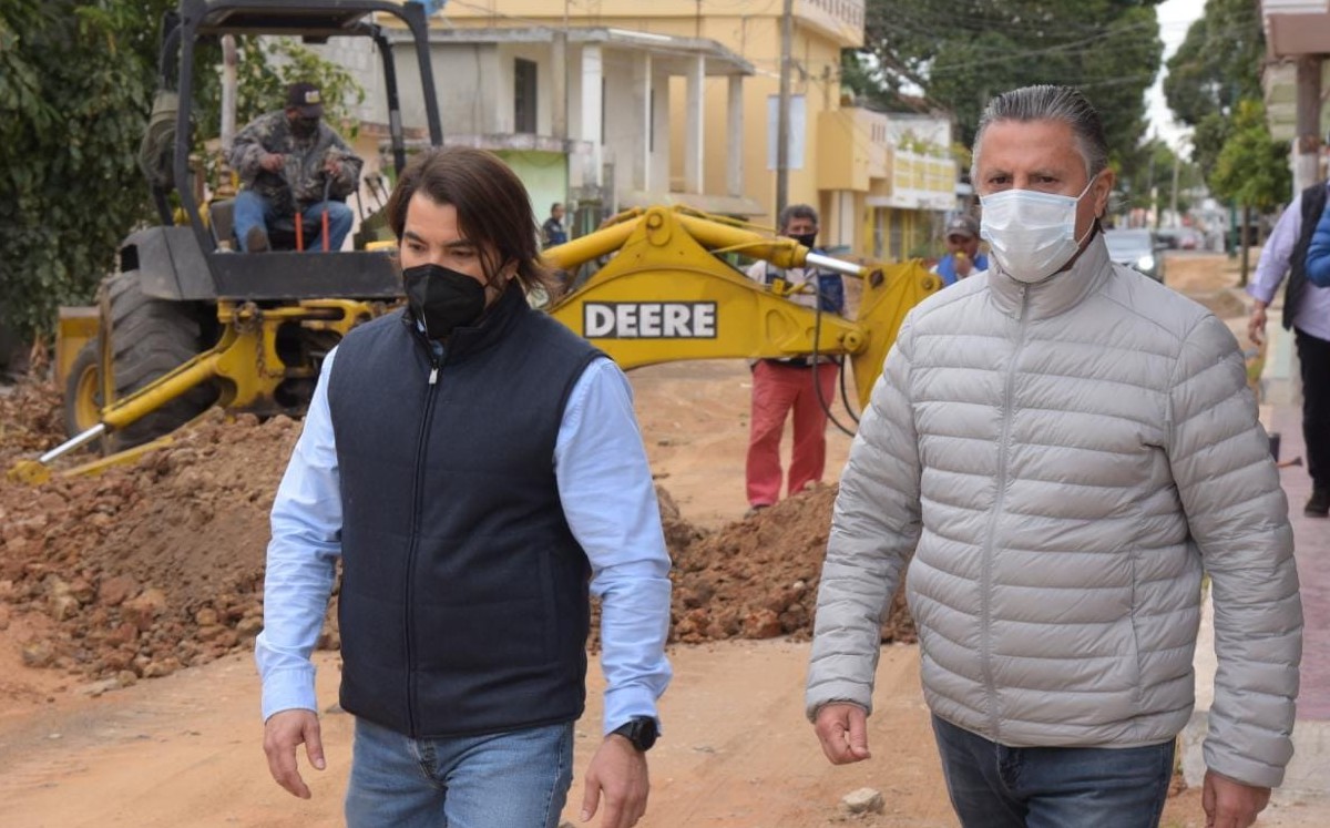 El alcalde de Tampico realizó un recorrido por las obras
