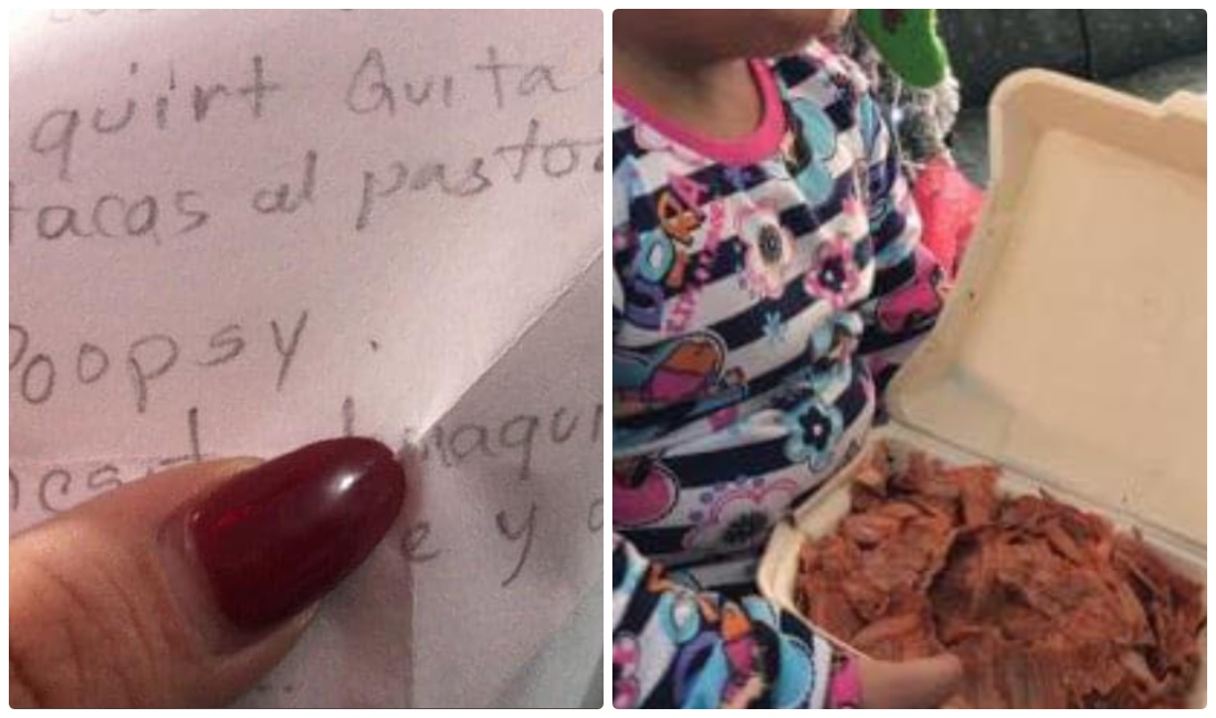 La razón por la que pidió los tacos enterneció a las redes (Twitter).