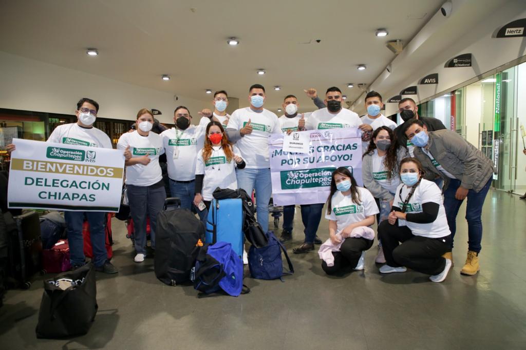 Los trabajadores de la salud llegaron la CdMx para atender la emergencia de la pandemia. (Especial)