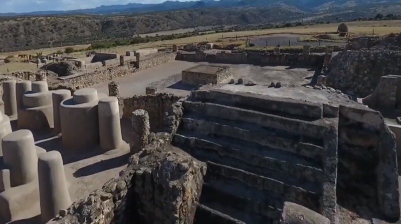 Zona Arqueológica de Altavista, ubicada en el municipio Chalchihuites, Zacatecas. (Foto: INAH)
